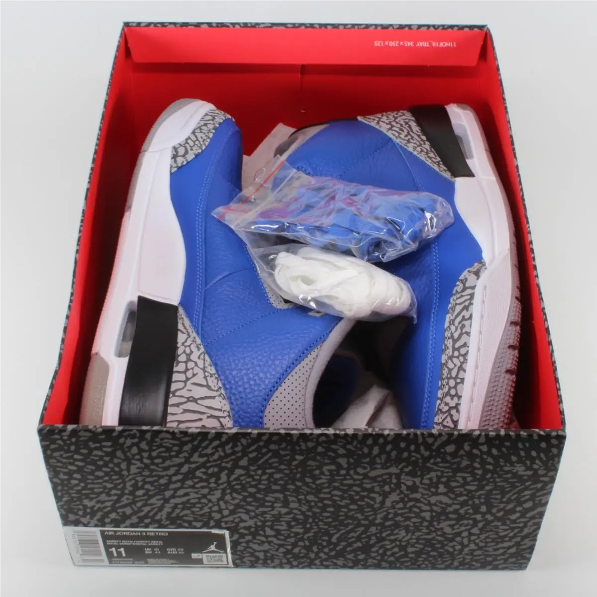 Nike shoes - Air Jordan 3 - Air - CT8532-400 - Blue 1