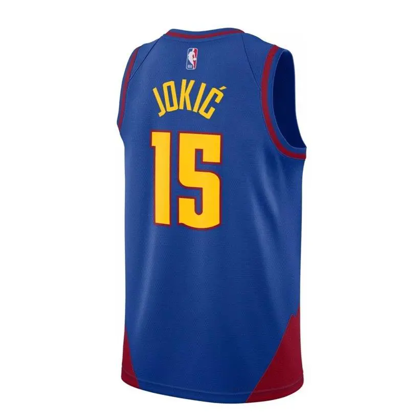 Nike clothing - Nike NBA City Edition Swingman Jersey - DO9524-496 - Blue (UPC: 0196151639463) 1