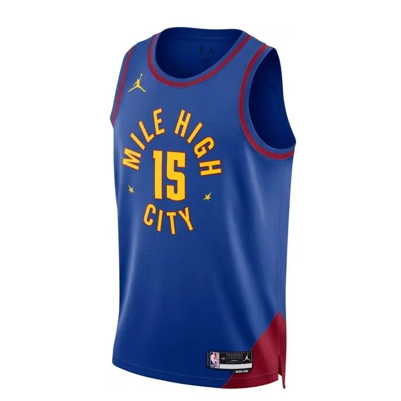 Nike clothing - Nike NBA City Edition Swingman Jersey - DO9524-496 - Blue (UPC: 0196151639463) 0
