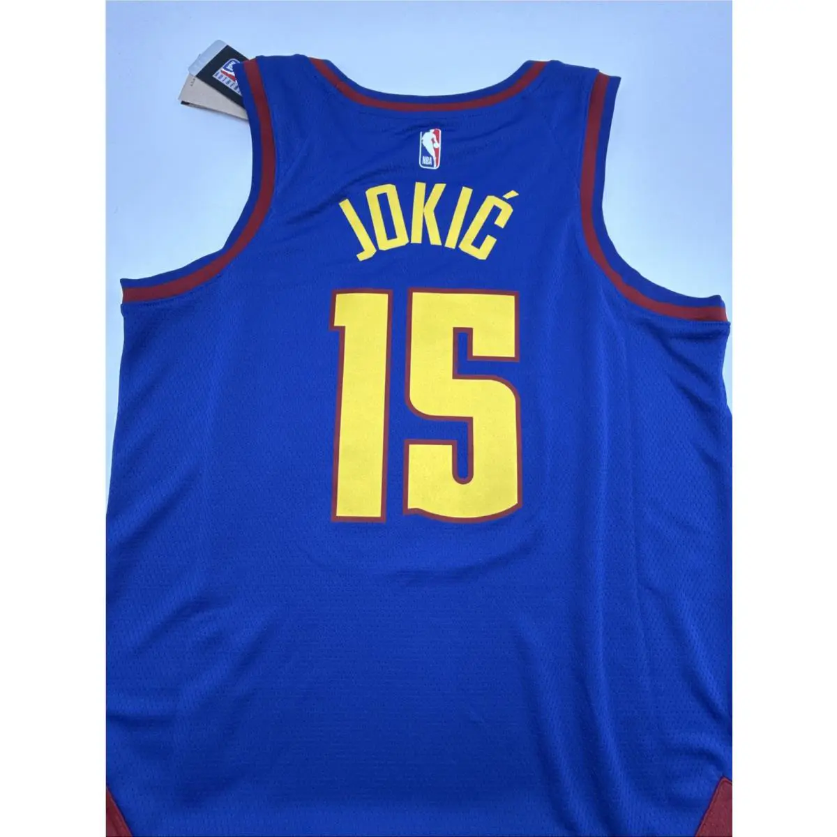 Nike clothing - Nike NBA City Edition Swingman Jersey - DO9524-496 - Blue (UPC: 0196151639463) 6