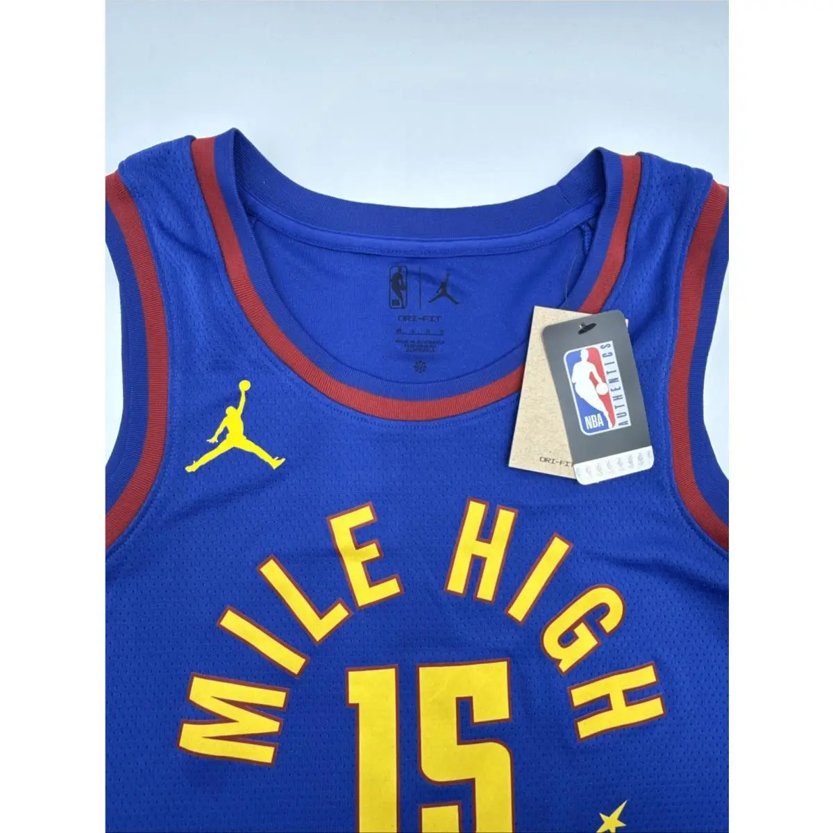 Nike clothing - Nike NBA City Edition Swingman Jersey - DO9524-496 - Blue (UPC: 0196151639463) 4
