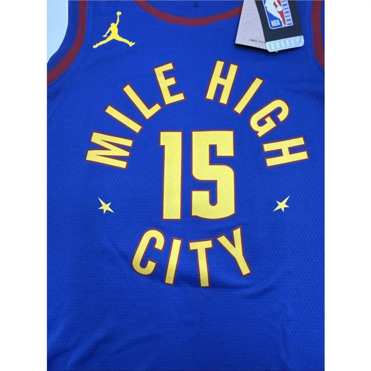 Nike clothing - Nike NBA City Edition Swingman Jersey - DO9524-496 - Blue (UPC: 0196151639463) 5