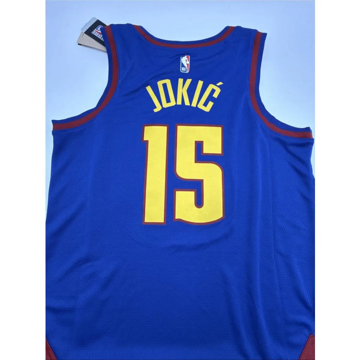 Nike clothing - Nike NBA City Edition Swingman Jersey - DO9524-496 - Blue (UPC: 0196151639463) 6