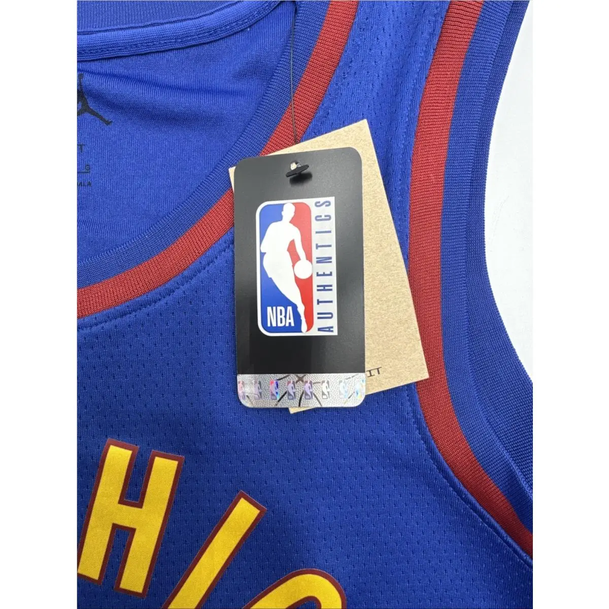 Nike clothing - Nike NBA City Edition Swingman Jersey - DO9524-496 - Blue (UPC: 0196151639463) 7