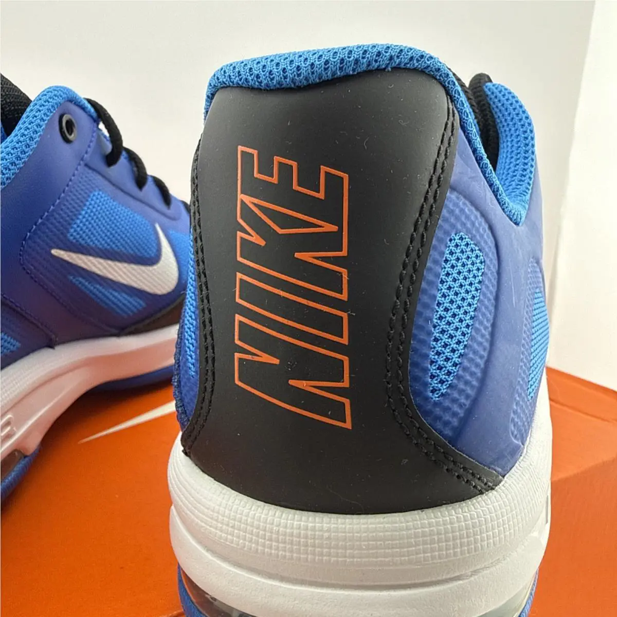 Nike shoes - Nike Air Max Actualizer - Air Max Actualizer - 579814-004 - Black/White/Blue, Manufacturer: Black/Mtllc Slvr-anthrct-White (UPC: 0666003003464) 2