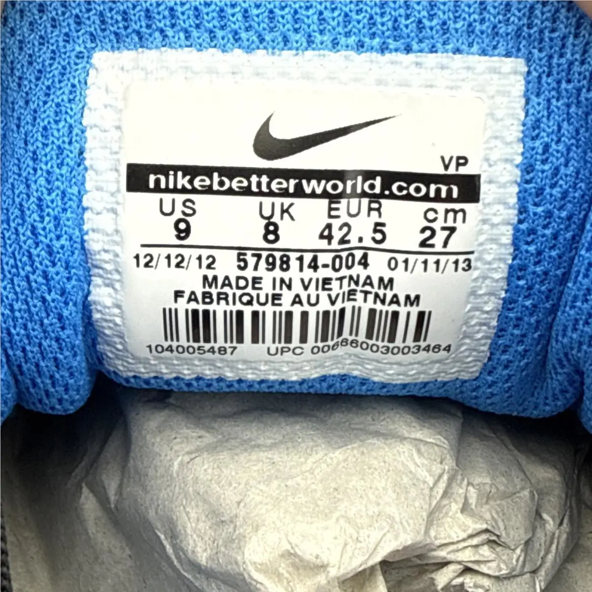 Nike shoes - Nike Air Max Actualizer - Air Max Actualizer - 579814-004 - Black/White/Blue, Manufacturer: Black/Mtllc Slvr-anthrct-White (UPC: 0666003003464) 3