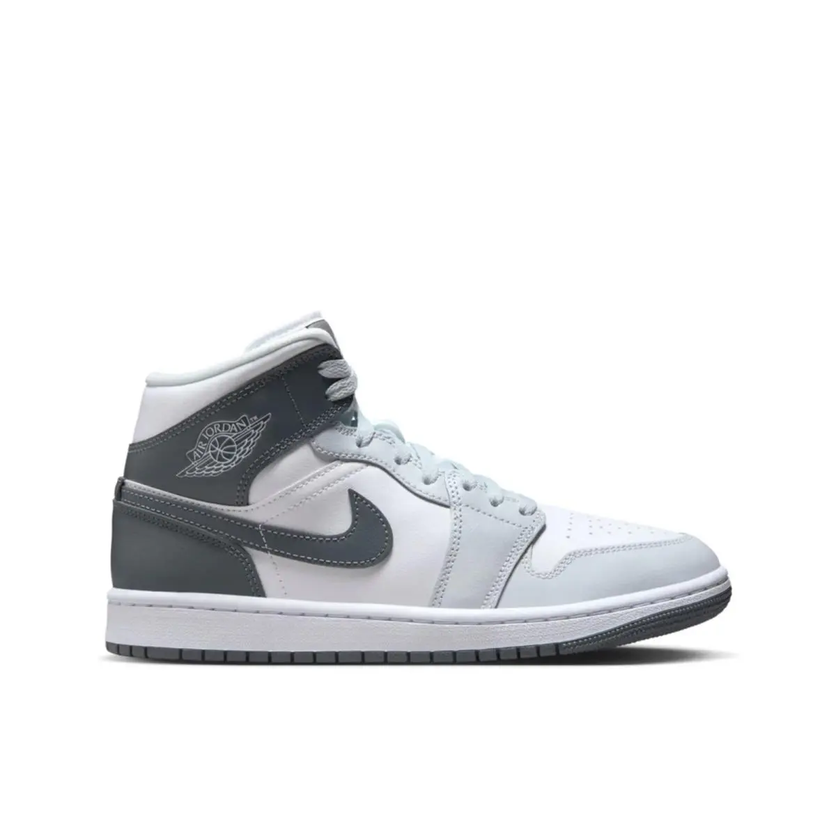 Nike shoes - Air Jordan 1 Mid - Air Mid - BQ6472-113 - White, Manufacturer: White/Pure Platinum/Smoke Grey 4