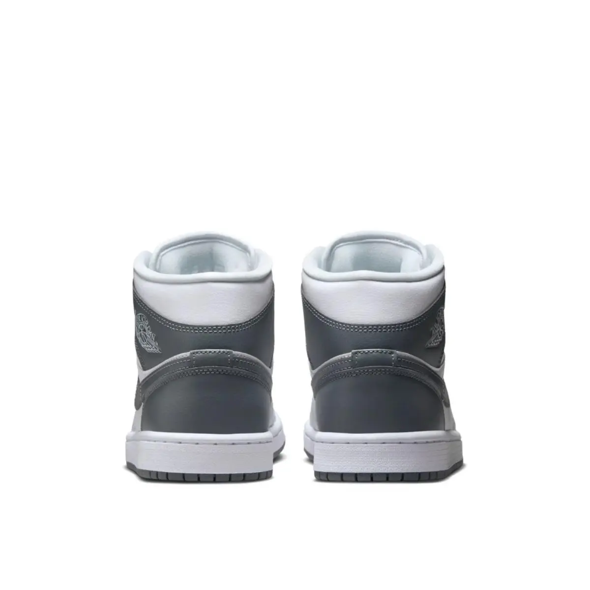 Nike shoes - Air Jordan 1 Mid - Air Mid - BQ6472-113 - White, Manufacturer: White/Pure Platinum/Smoke Grey 6