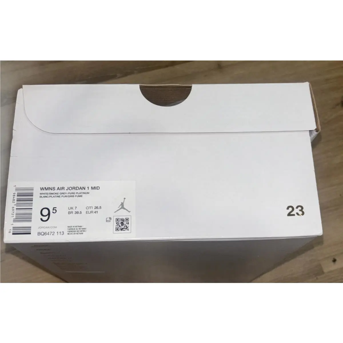 Nike shoes - Air Jordan 1 Mid - Air Mid - BQ6472-113 - White 6