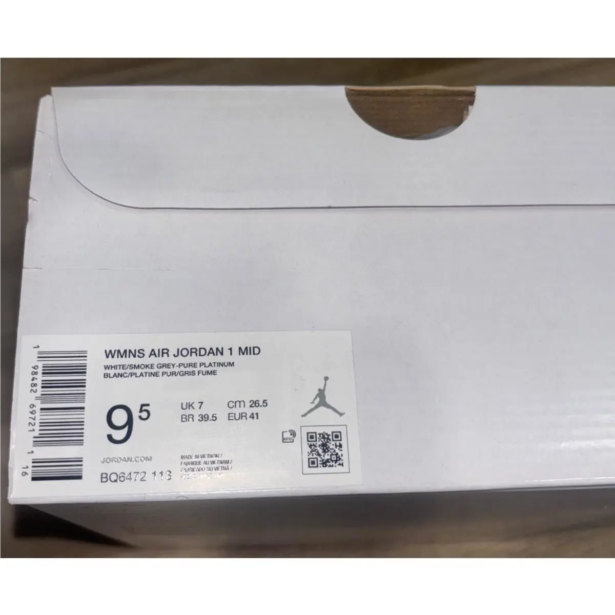 Nike shoes - Air Jordan 1 Mid - Air Mid - BQ6472-113 - White 7
