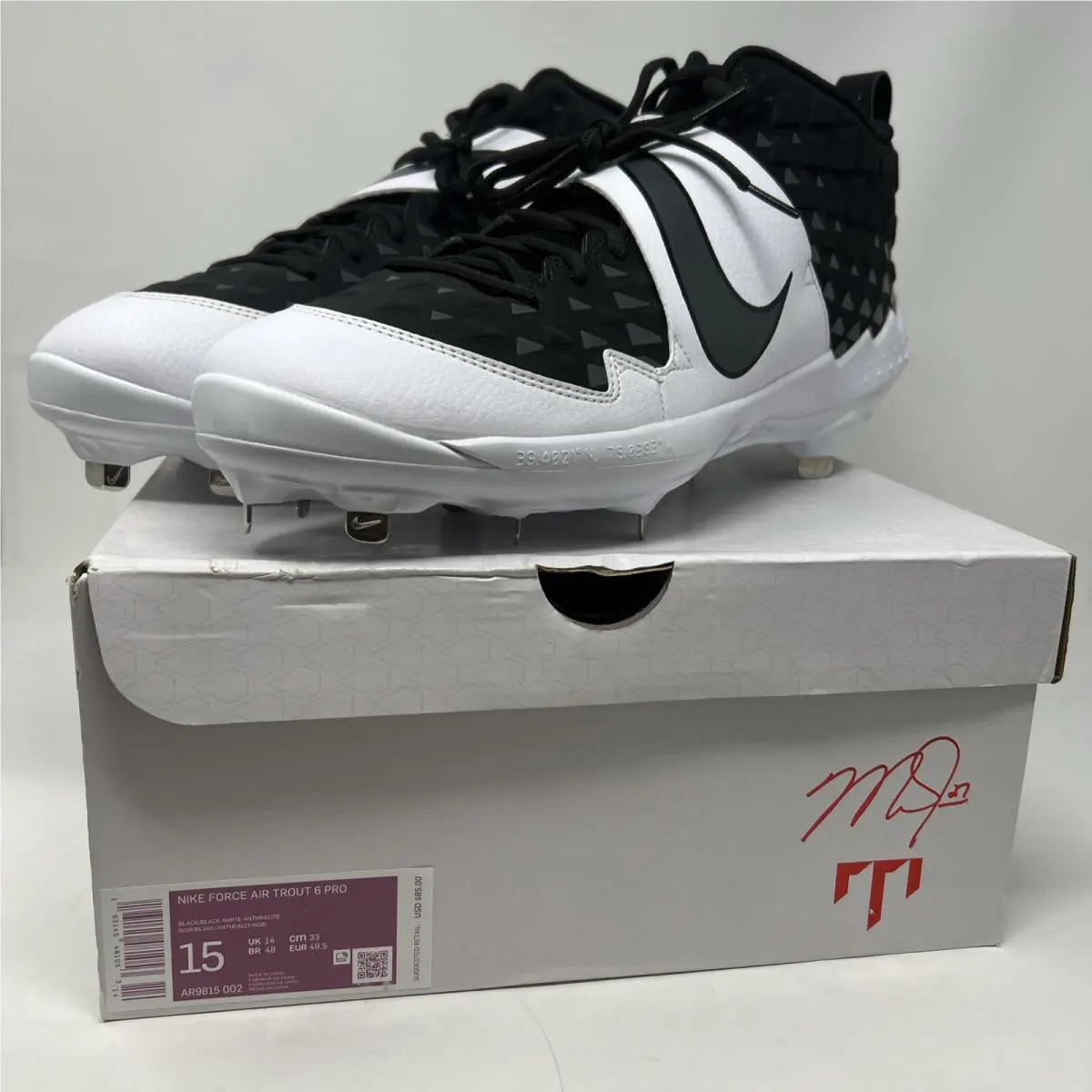 Nike shoes - Nike Force Air Trout - Force Air Trout - AR9815-002 - Black 2