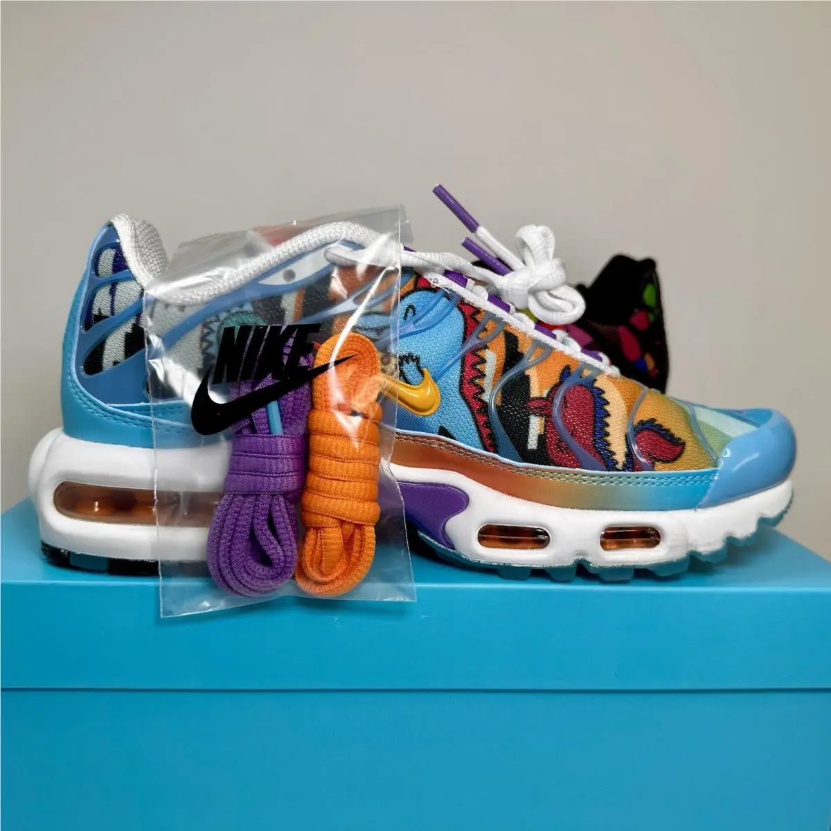 Nike shoes - Nike Air Max Plus - Air Max Plus - IO7690-921 - Blue, Manufacturer: Multi-Color/Multi-Color 0