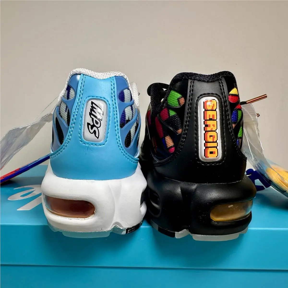 Nike shoes - Nike Air Max Plus - Air Max Plus - IO7690-921 - Blue, Manufacturer: Multi-Color/Multi-Color 4