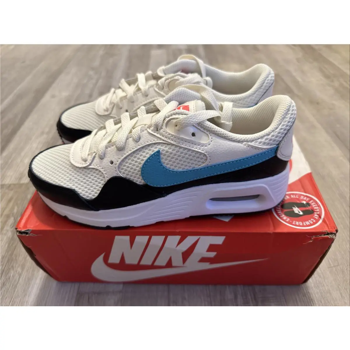 Nike shoes - Nike Air Max - Air Max - C4554-104 - White/Turquoise Blue (UPC: 195243492450) 2