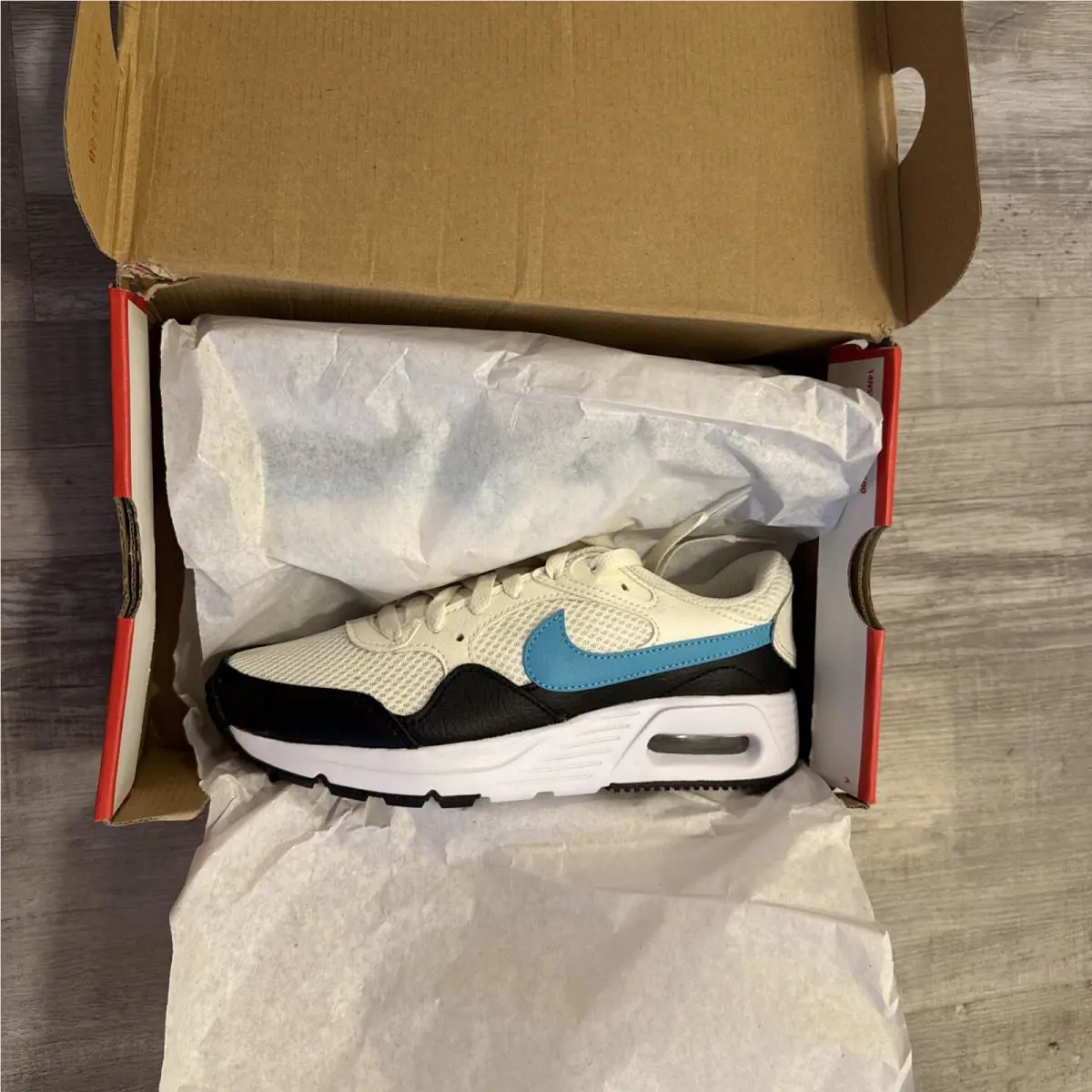 Nike shoes - Nike Air Max - Air Max - C4554-104 - White/Turquoise Blue (UPC: 195243492450) 4