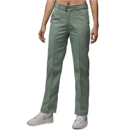 Nike Air Jordan Woven Pants Jade Smoke Womens Size Large FN5446-304