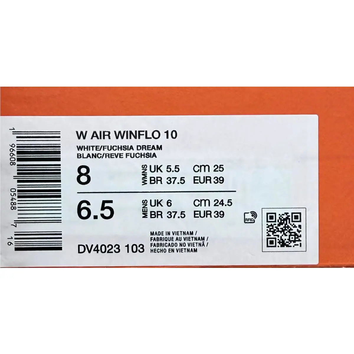 Nike shoes - Nike Air Winflo 10 - Air Winflo - DV4023-103 - White (UPC: 196608054887) 6