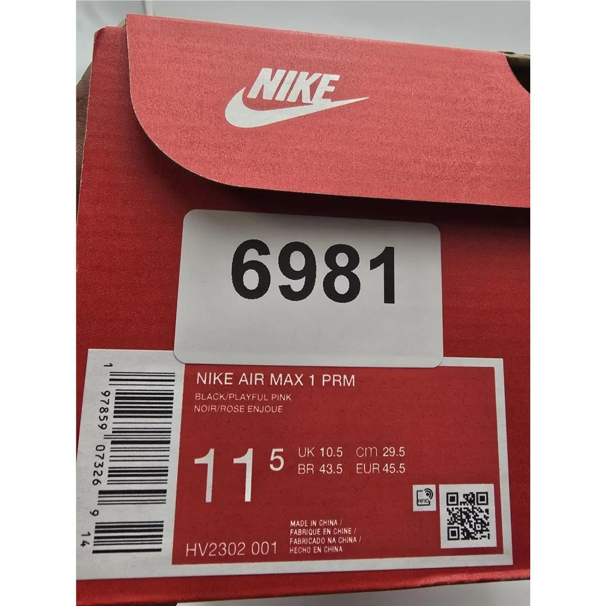 Nike shoes - Nike Air Max 1 - Air Max - HV2302-001 - Black 4