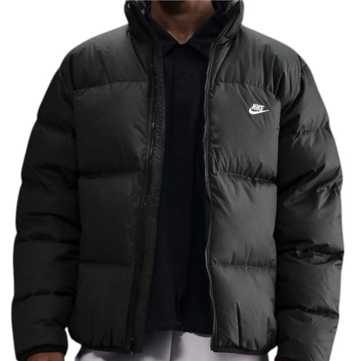 Nike Men’s Black Sportswear Therma-fit Puffer Jacket Size XL ‼