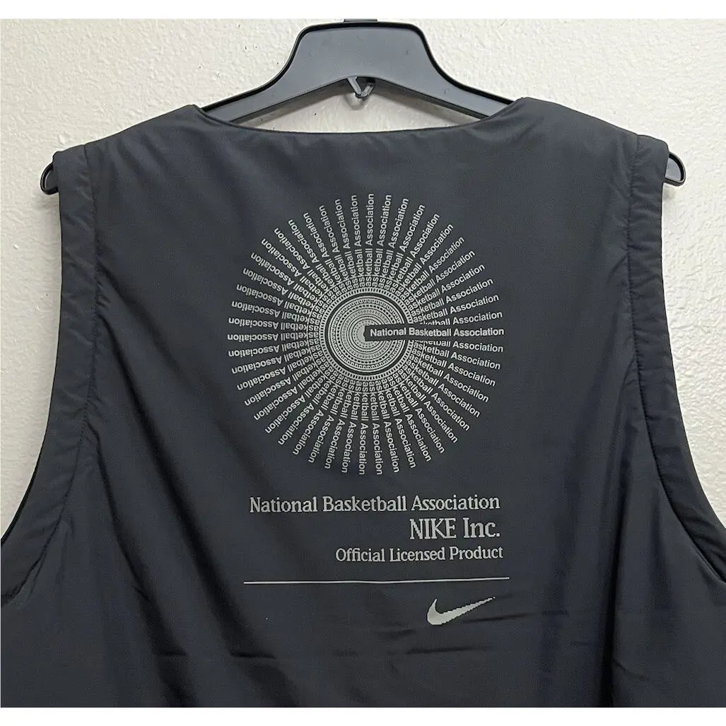 Nike clothing - Therma-Fit NBA Team 31 Club Woven Vest - FD8451-010 - Black (UPC: 196975252053) 4