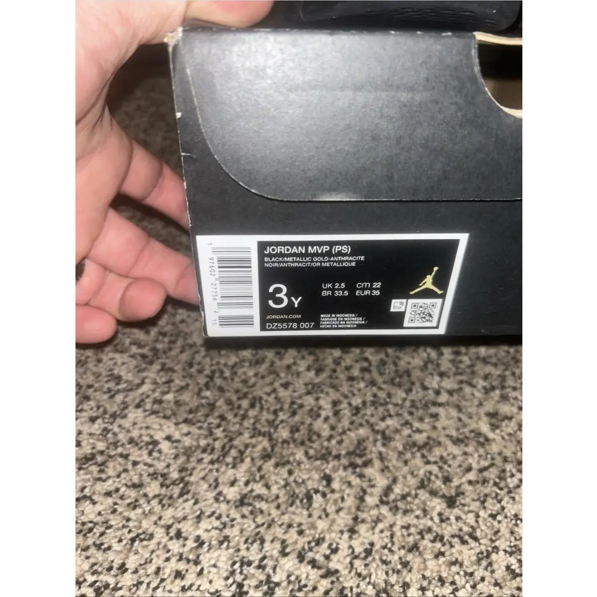 Nike shoes - Jordan MVP - MVP - Black 1
