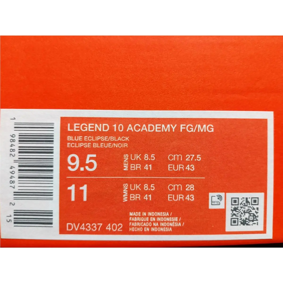 Nike shoes - Nike Legend - Legend - DV4337-402 - Blue (UPC: 198482494872) 4