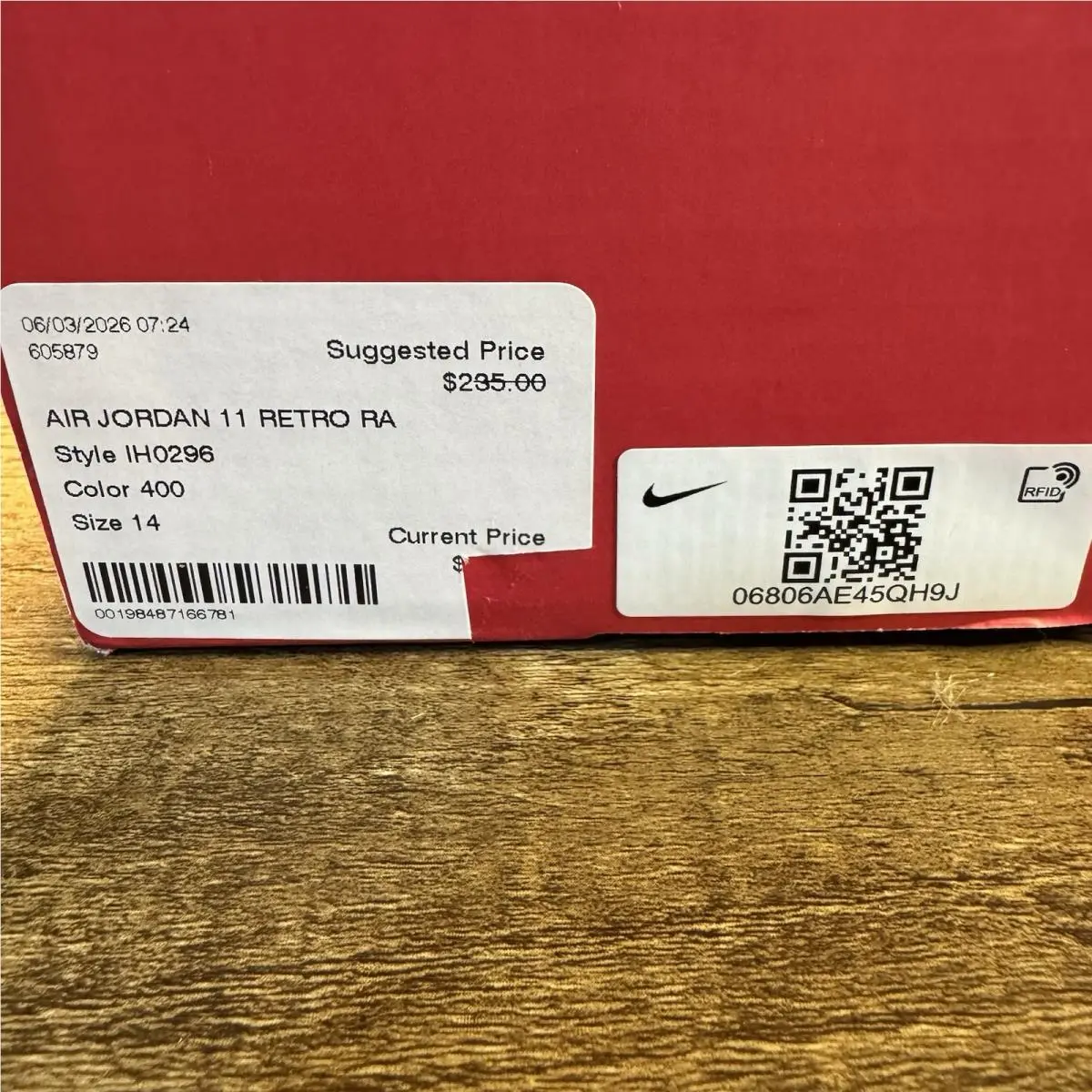 Nike shoes - Air Jordan 11 - Air - IH0296-400 - Blue 0