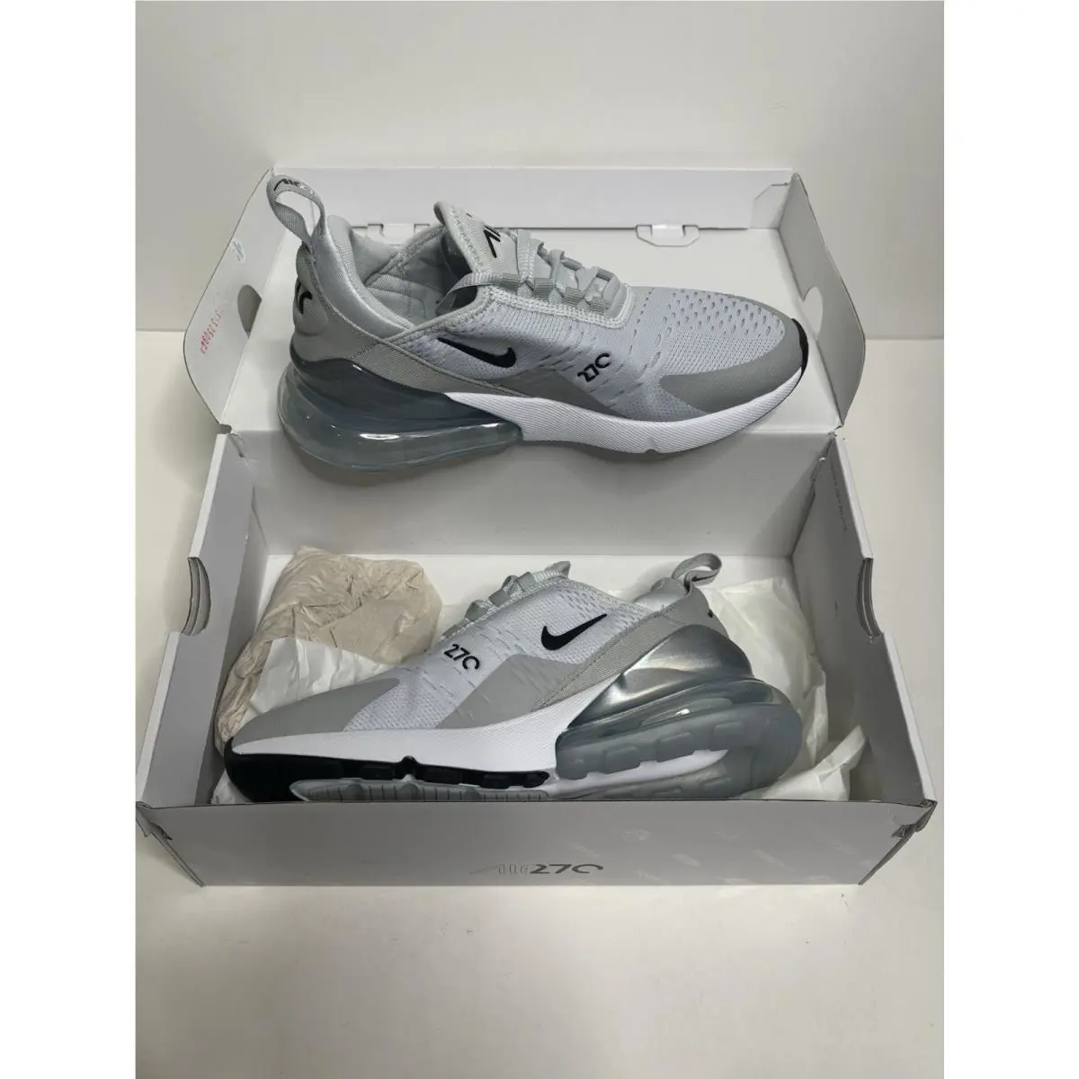 Nike shoes - Nike Air Max 270 - Air Max - AH6789-018 - Pure Platinum/Light Smoke Grey/Metallic Silver/Black 1