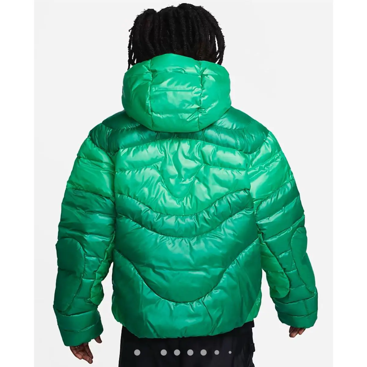 Nike clothing - Nike Sportswear Tech Pack Oversized Puffer Jacket - FB7423-324 - Stadium Green 1