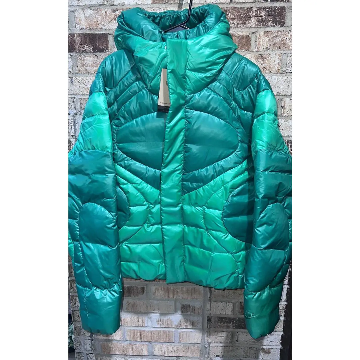 Nike clothing - Nike Sportswear Tech Pack Oversized Puffer Jacket - FB7423-324 - Stadium Green 13