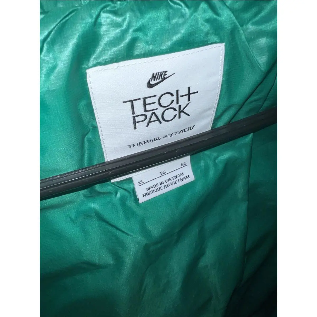 Nike clothing - Nike Sportswear Tech Pack Oversized Puffer Jacket - FB7423-324 - Stadium Green 18