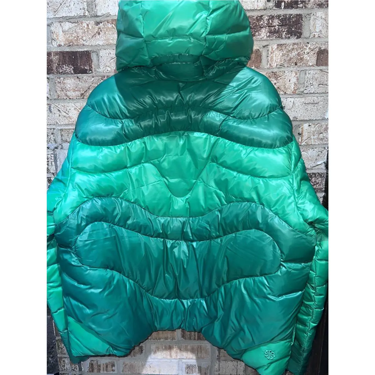 Nike clothing - Nike Sportswear Tech Pack Oversized Puffer Jacket - FB7423-324 - Stadium Green 19