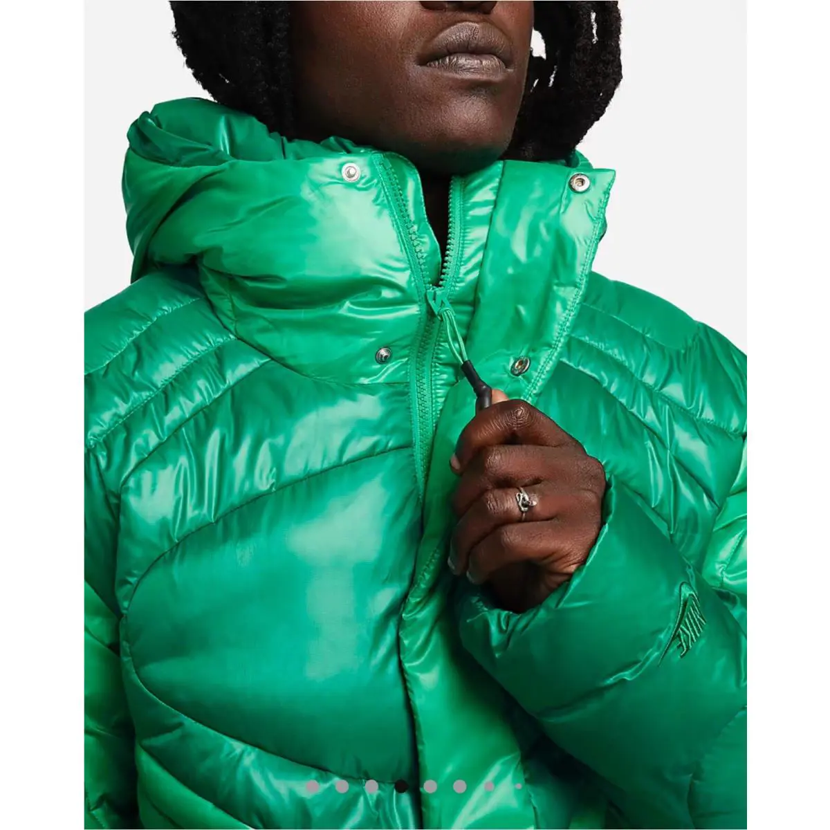 Nike clothing - Nike Sportswear Tech Pack Oversized Puffer Jacket - FB7423-324 - Stadium Green 3