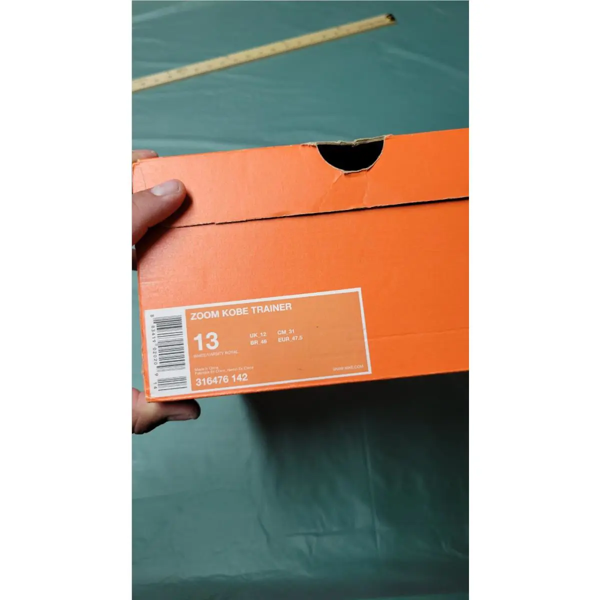 Nike shoes - Nike Zoom Kobe - Zoom Kobe - Blue 6