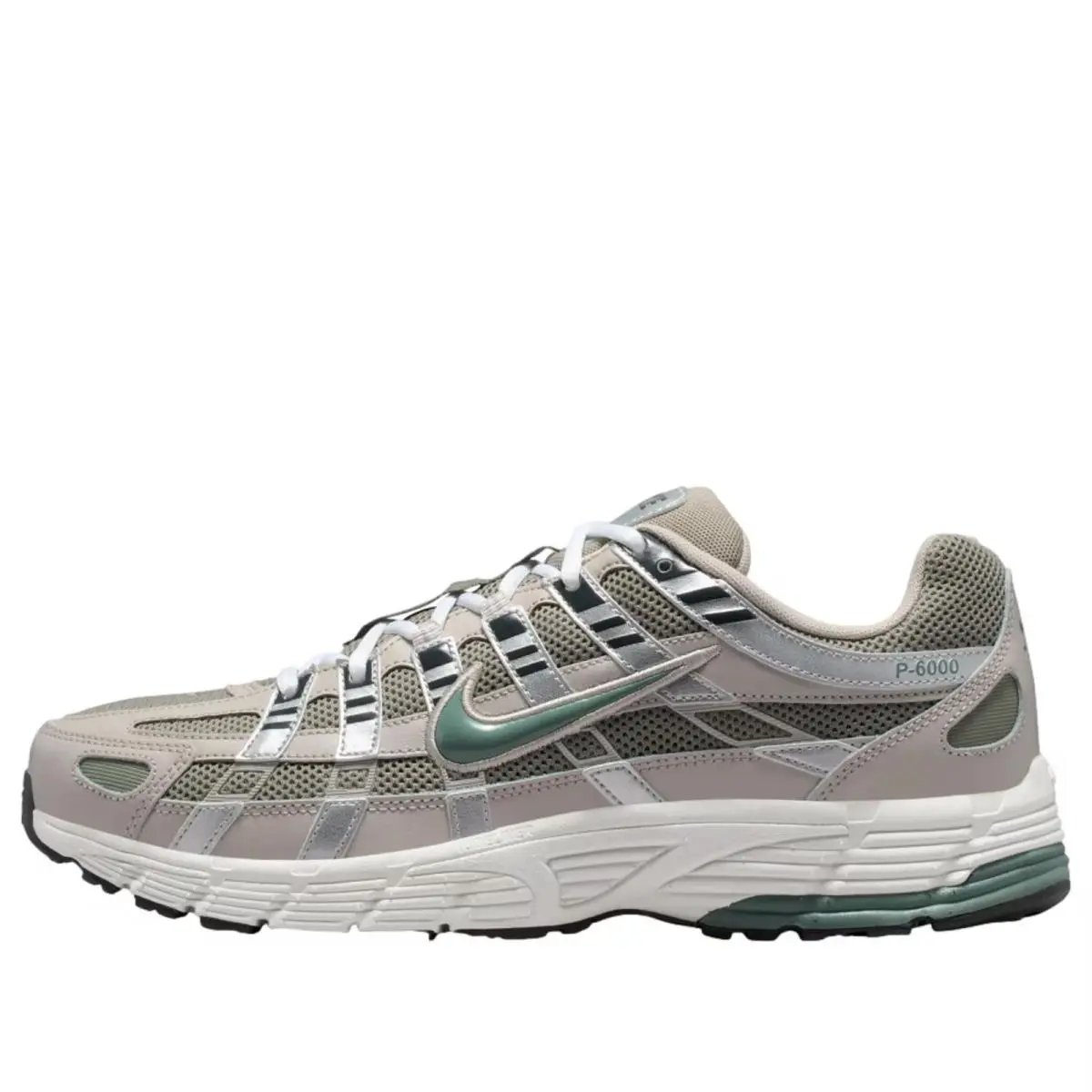 Nike P-6000 Cream II / Clay Green - Anthracite CD6404-203 Men`s Size 10.5 Medium