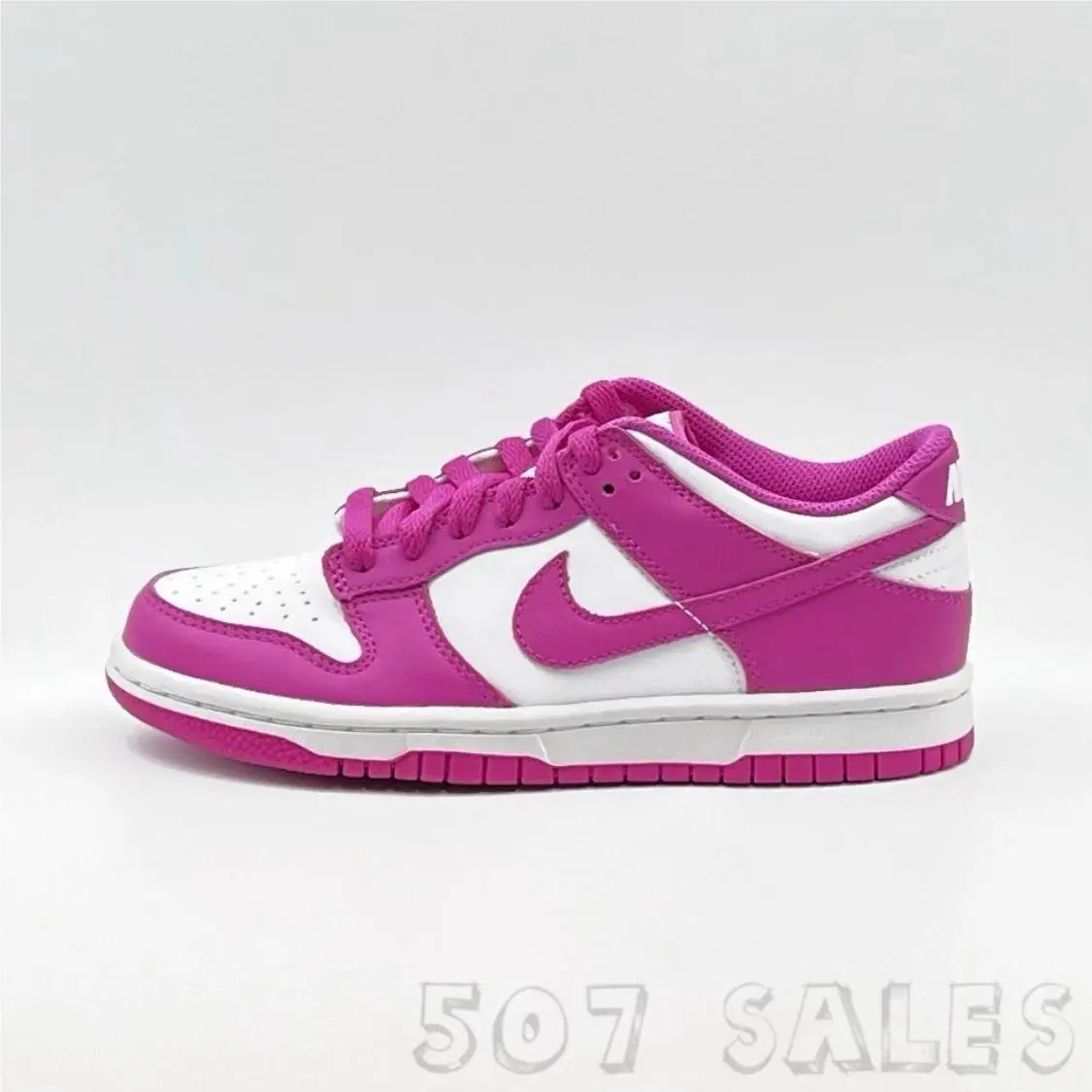 Nike shoes - Nike Dunk Low BG - Dunk Low - White/Active Fuchsia 0