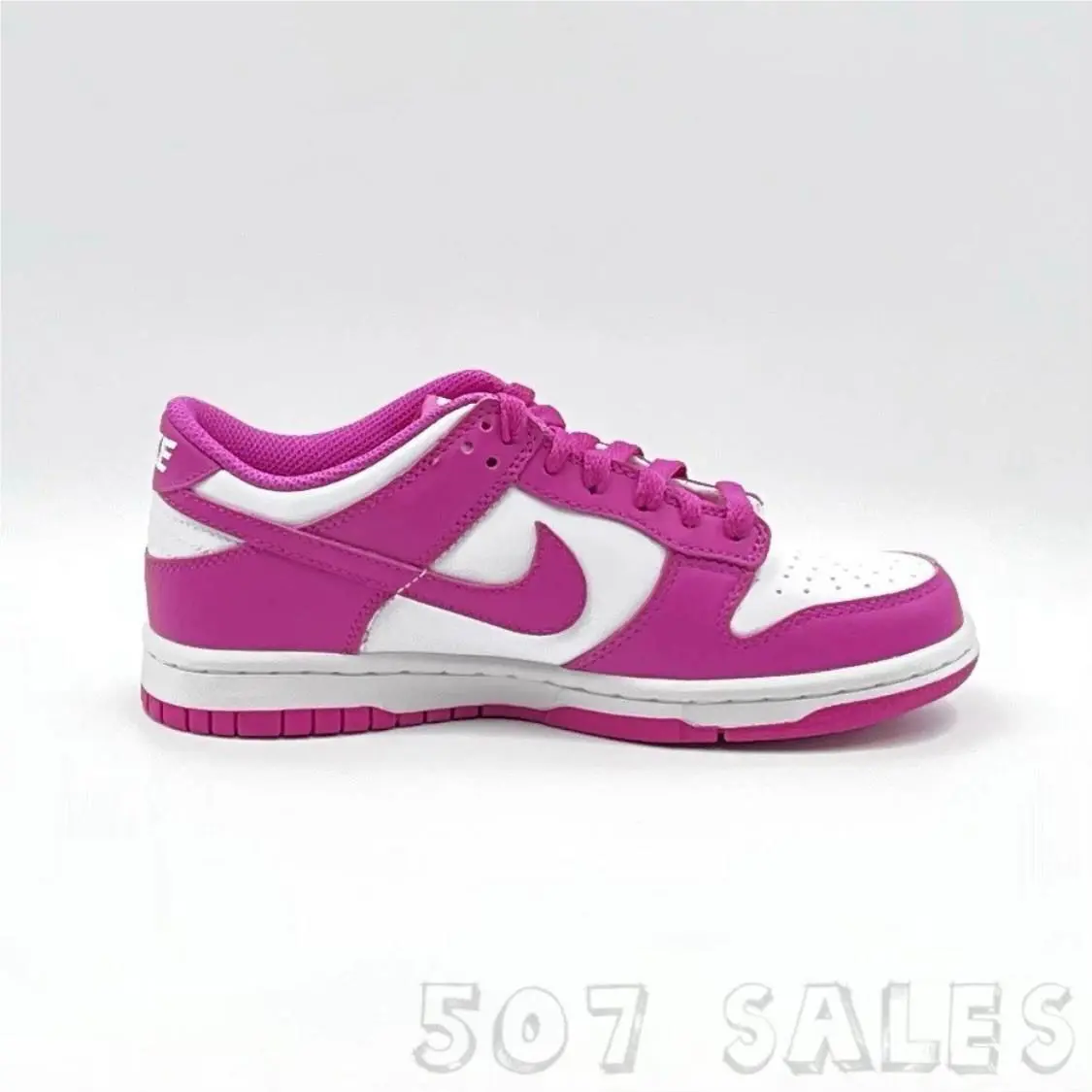 Nike shoes - Nike Dunk Low BG - Dunk Low - White/Active Fuchsia 2