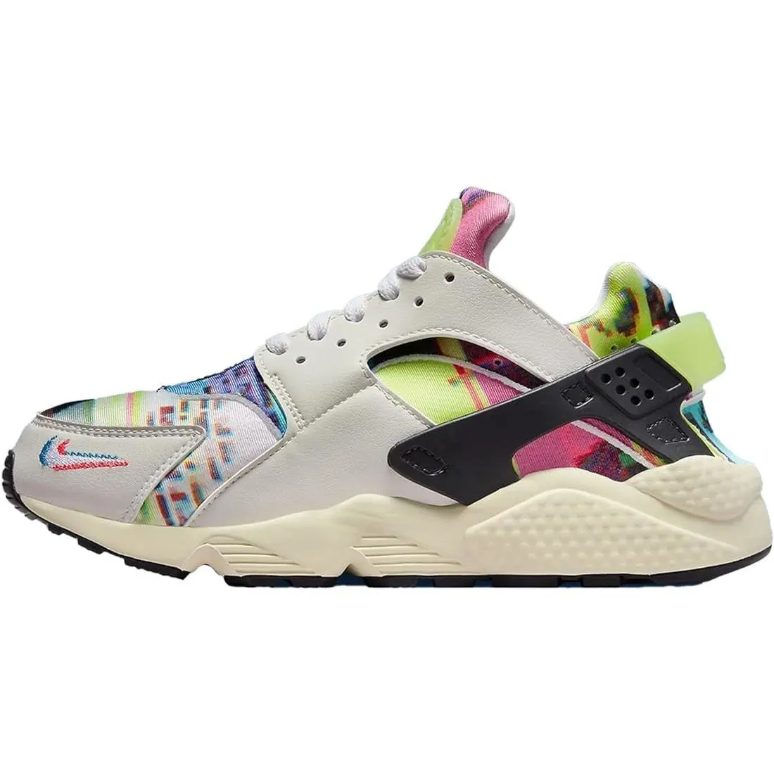 Women`s Nike Air Huarache SE Multi-color/white-phantom DX3264 902 - 6 - Multi-Color/White-Phantom