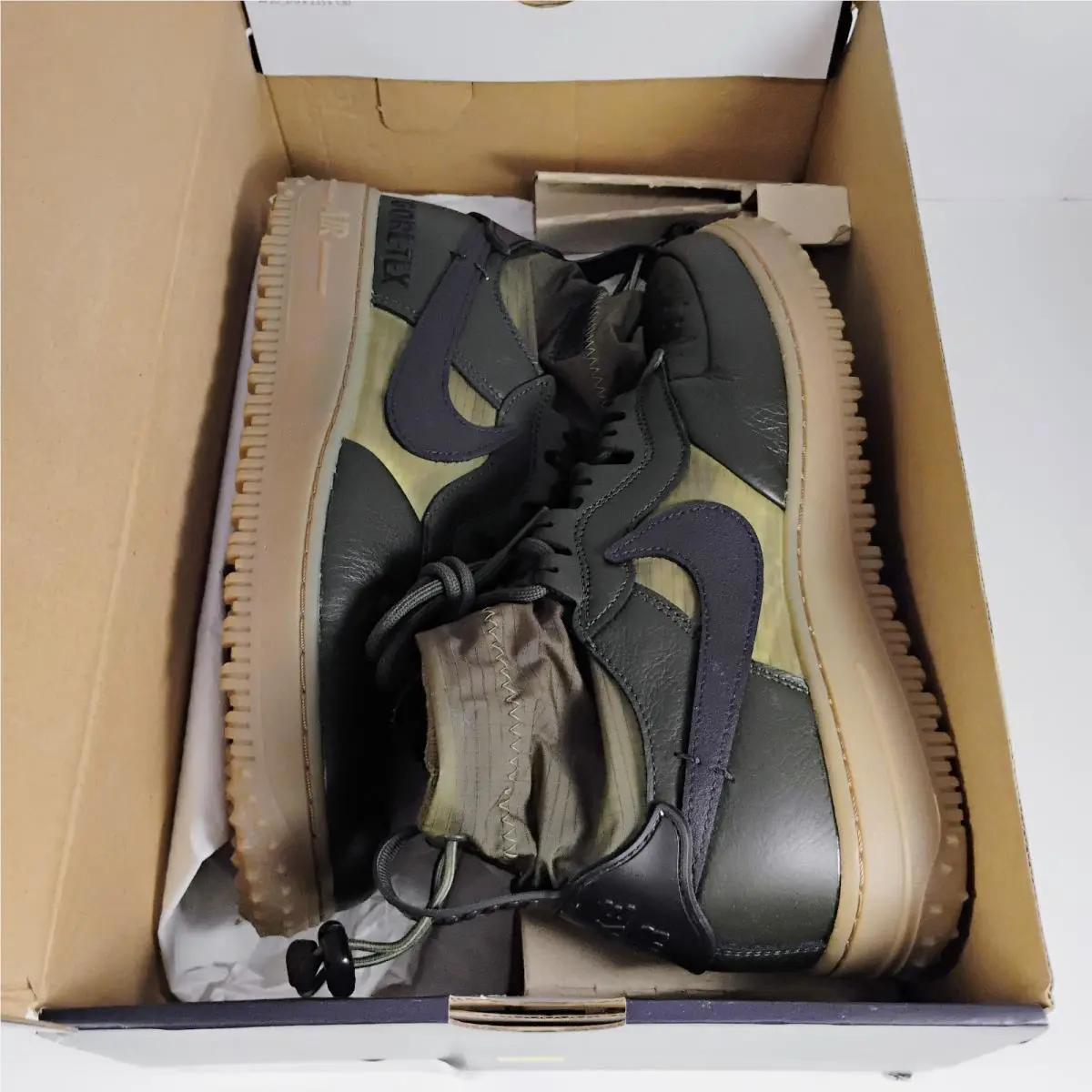 Nike shoes - Nike Air Force 1 - Air Force - CQ7211 300 - Black 6