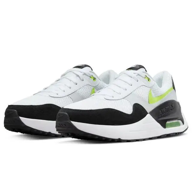 Nike shoes - Nike Air Max SYSTM - Air Max SYSTM - White / Black / Volt-Pure Platinum (UPC: 196149377575) 0