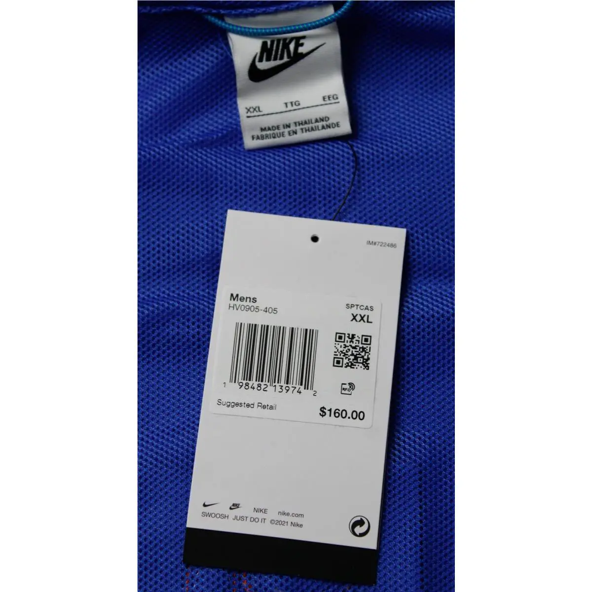 Nike clothing - HV0905-405 - HV0905-405 - Blue 2