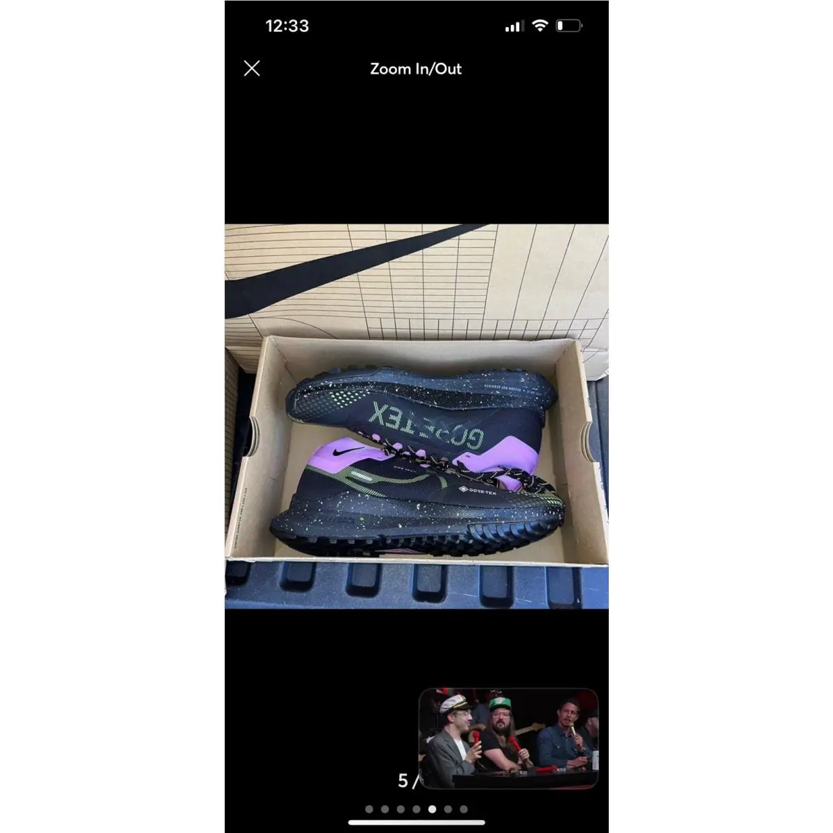 Nike shoes - Nike React Pegasus Trail 4 - FN7102-010 - Black 3