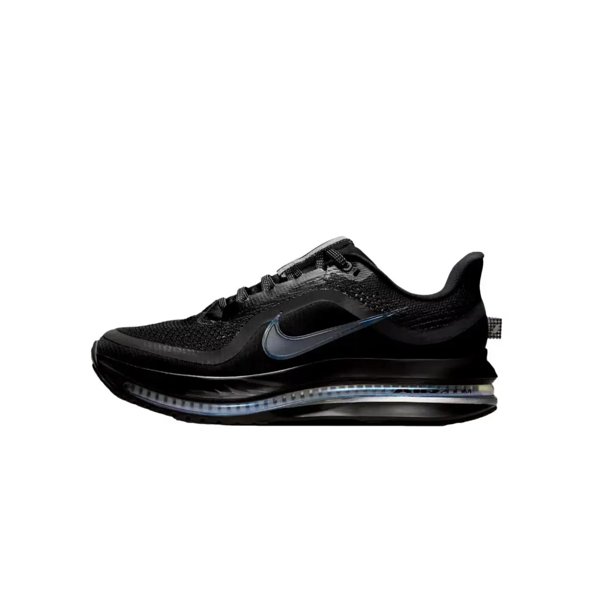 Nike Pegasus Premium Black / Black - Metallic Silver HQ2593-004 Women`s Size 5 - Multicolor