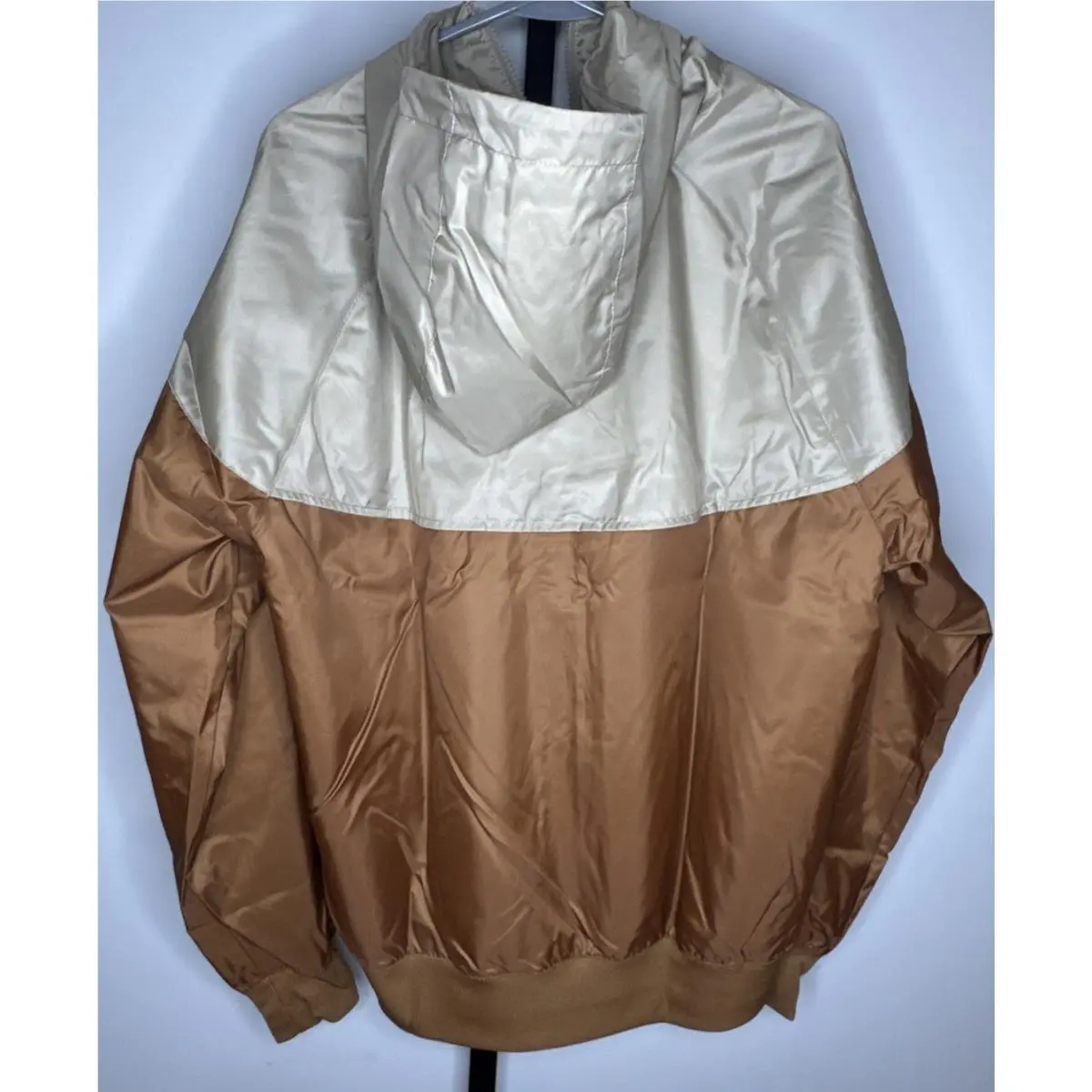 Nike clothing - Nike Sportswear Windrunner Hooded Jacket - DA0001-281 - Light British Tan (UPC: 0197600198623) 0