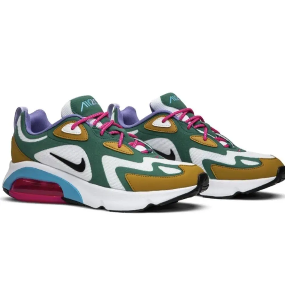 Nike shoes - Nike Air Max 200 - Air Max - AT6175-300 - Multicolor, Manufacturer: Mystic Green/White-Gold Suede 1