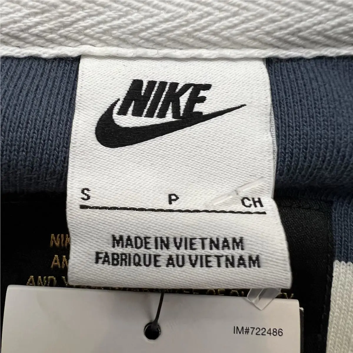Nike clothing - Nike Life Striped Heavyweight Rugby Shirt - FN3122437 - Blue (UPC: 196976172190) 6