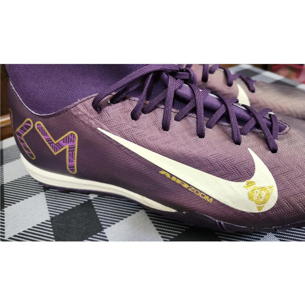 Nike shoes - FQ8333500 - FQ8333 500 - GRAND PURPLE/PALE IVORY/GOLD TRIM 9