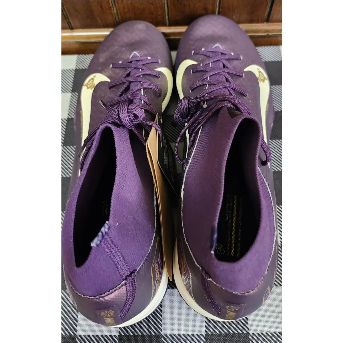 Nike shoes - FQ8333500 - FQ8333 500 - GRAND PURPLE/PALE IVORY/GOLD TRIM 10