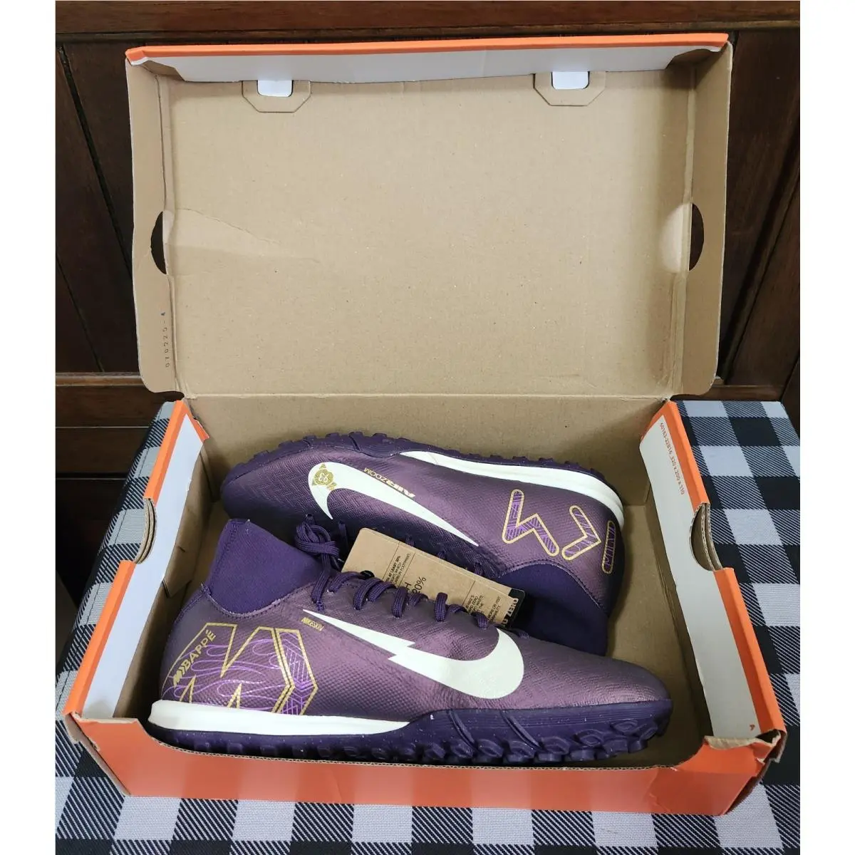 Nike shoes - FQ8333500 - FQ8333 500 - GRAND PURPLE/PALE IVORY/GOLD TRIM 16