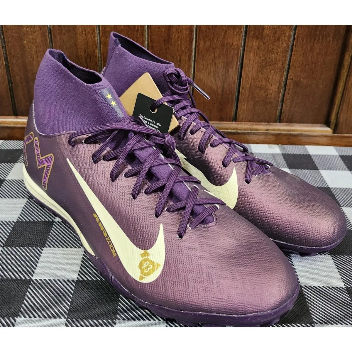 Nike shoes - FQ8333500 - FQ8333 500 - GRAND PURPLE/PALE IVORY/GOLD TRIM 4